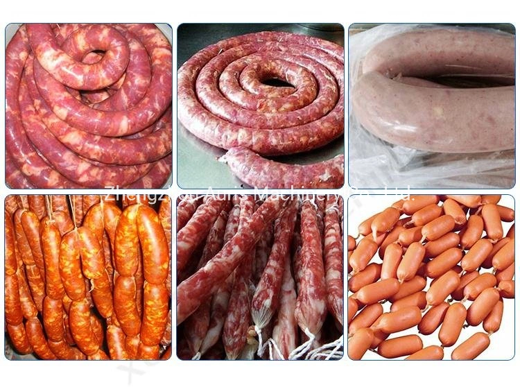 Automatic Pork Beef Fish Meat Sausage Vegetables Sausage Knotting Making Twisting Machine Sausage Meat Processing Machine