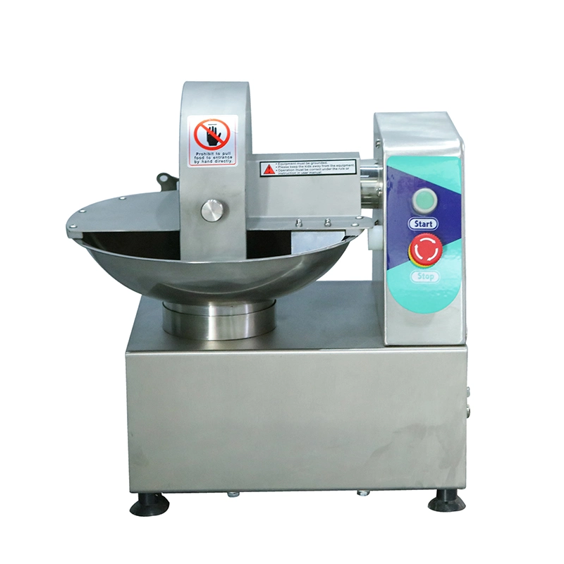 Horus Restaurant Table Top Meat Vegetable Fruit Onion Bowl Chopoer Machine Butcher Horizontal Meat Bowl Cutter for Sale