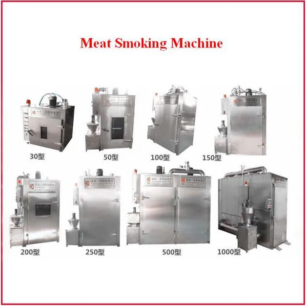 Electric or Steam Heating Meat Fish Sausage Smoker for Sale