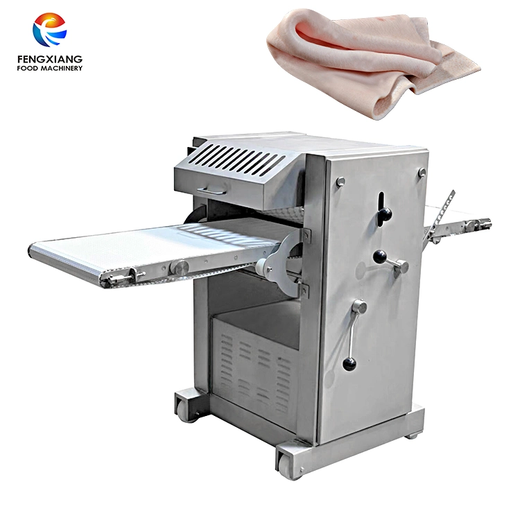 Full-Automatic Pig Skin Peeling Machine Pork Skin Cutting Machine