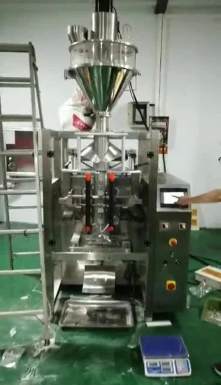Máquina de embalaje de sellado de llenado de bolsita de polvo de especias Vertical multifunción automática máquina de embalaje de bolsa de polvo Vffs