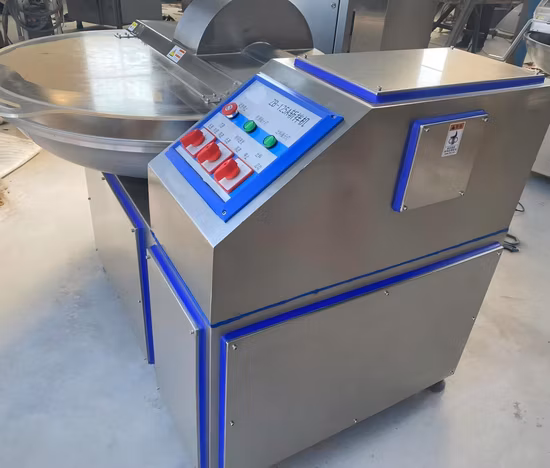 Mezclador automático multiusos de la picadora de carne al vacío del cortador del cuenco