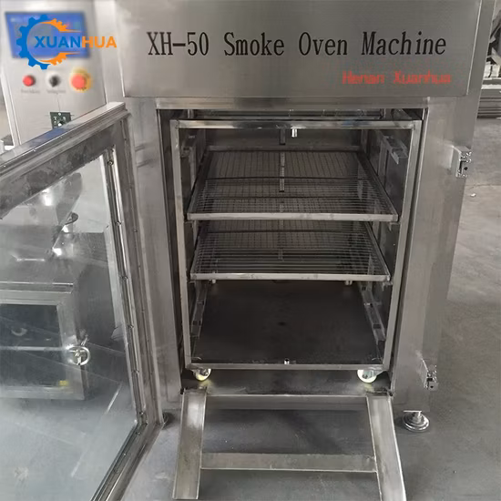 Ahumador de salchichas de pescado y carne con calentamiento eléctrico o a vapor a la venta