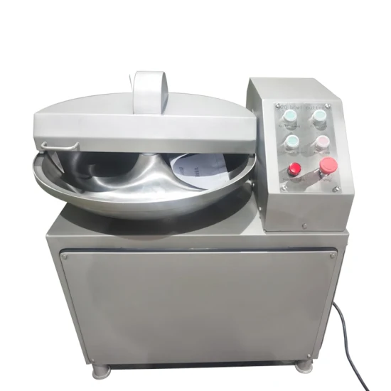 Maquinaria para carne Bowl Cutter Bowl Chopper Machine con capacidad de potencia pesada 10 kg