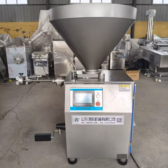 Máquina de llenado de perritos calientes Máquina automática de llenado de salchichas para hacer salchichas